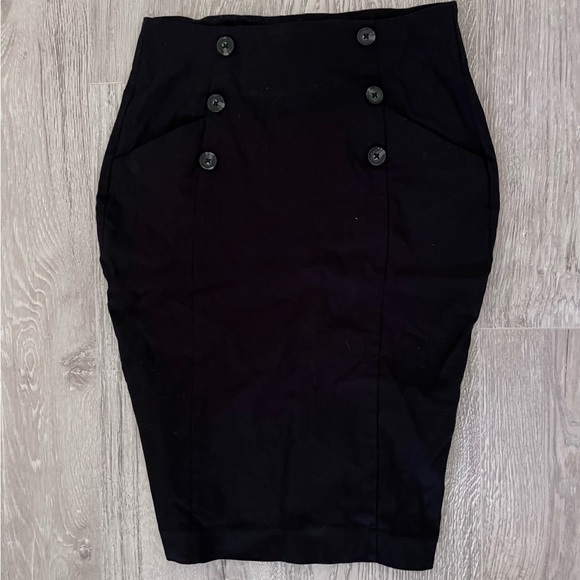 RW & Co - black pencil skirt - Picture 1 of 2